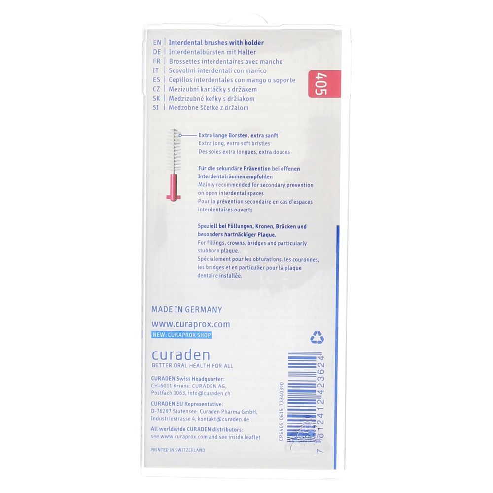 Bàn chải kẽ răng Curaprox Perio Plus CPS 405