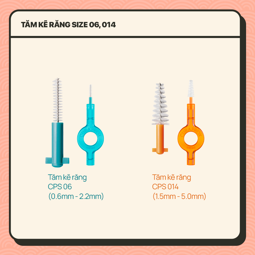  Bộ sản phẩm cho răng niềng Curaprox - Combo 4 