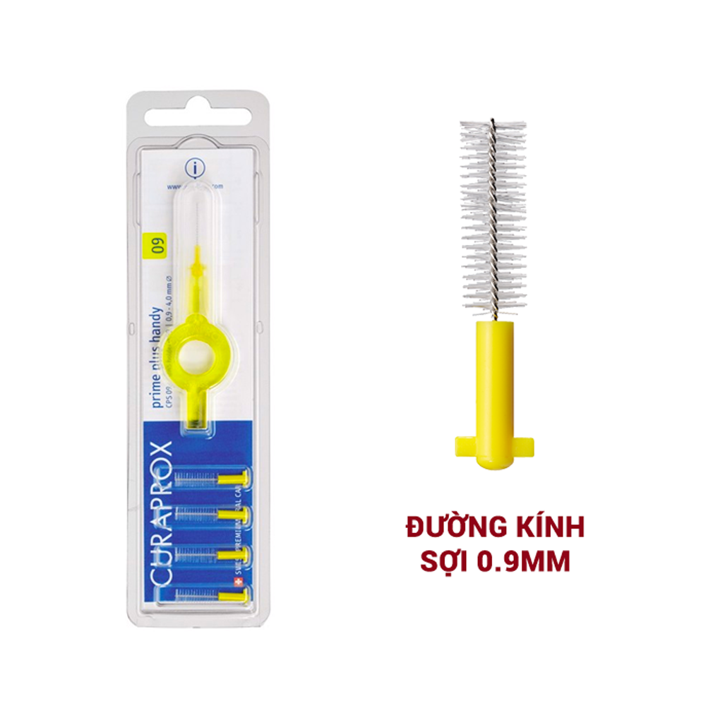  Bộ tăm chải kẽ răng Curaprox Prime Plus Handy CPS 09 