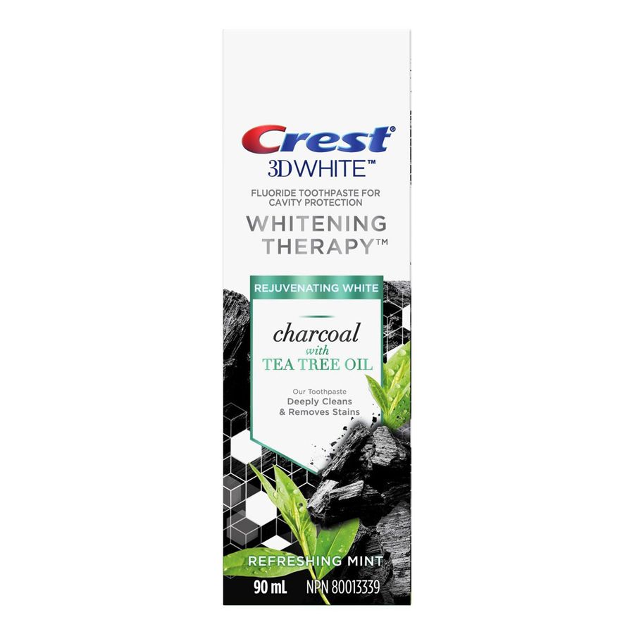 Kem đánh răng Crest 3D Whitening Therapy Charcoal 116g