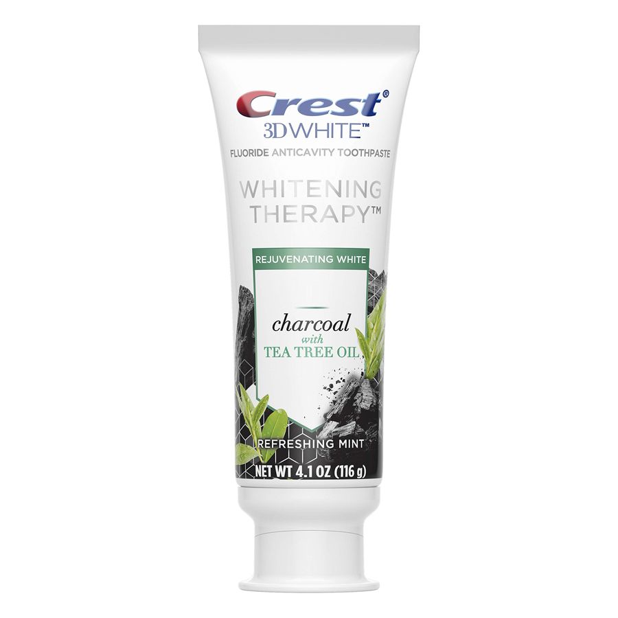 Kem đánh răng Crest 3D Whitening Therapy Charcoal 116g