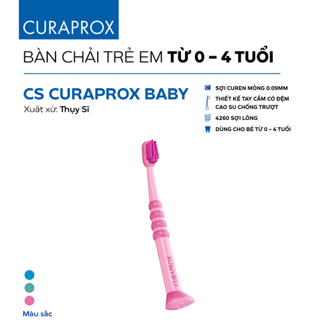  Bàn chải răng Curaprox Baby 