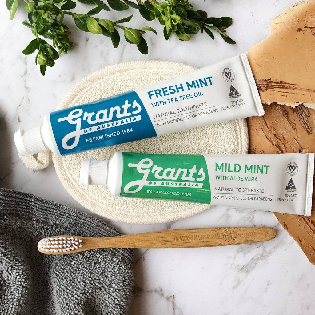 Kem đánh răng Grants hữu cơ 110g