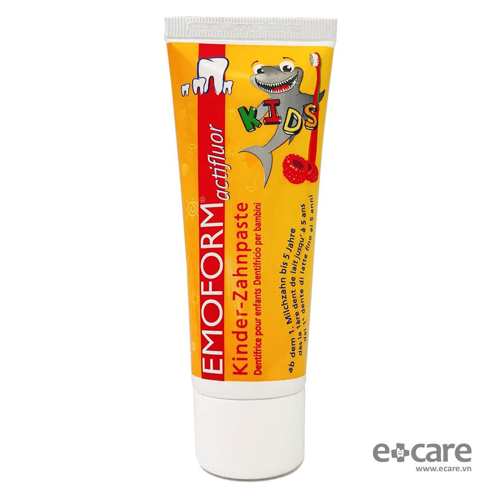 Kem đánh răng trẻ em Emoform Actifluor Kids 75ml