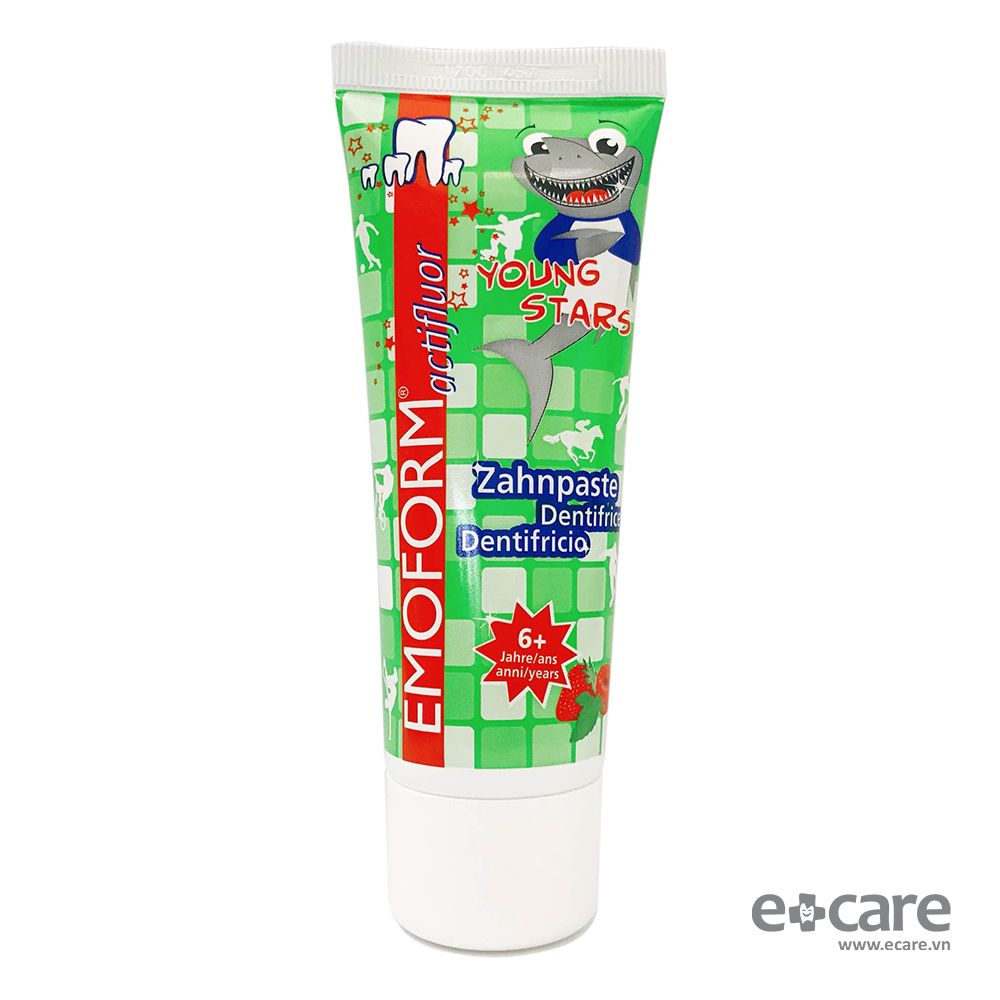 Kem đánh răng trẻ em Emoform Actifluor Youngstar 75ml