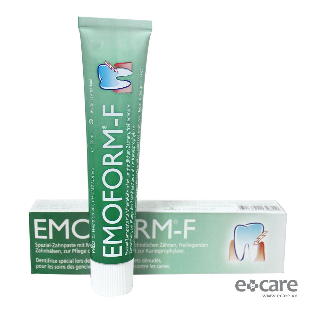 Kem đánh răng ngăn ngừa ê buốt Emoform-F 50ml
