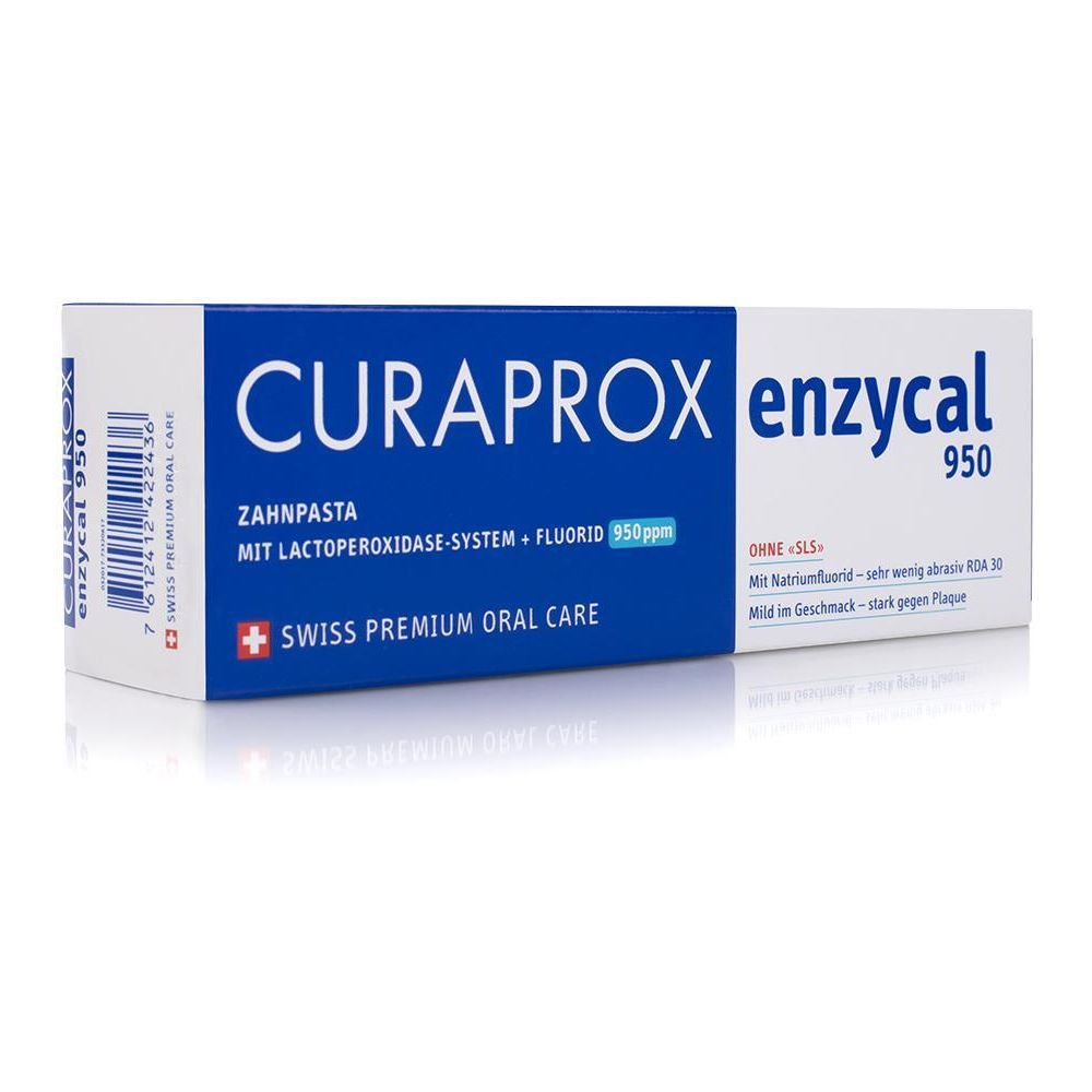  Kem đánh răng Curaprox Enzycal 950 ngừa sâu răng 75ml 