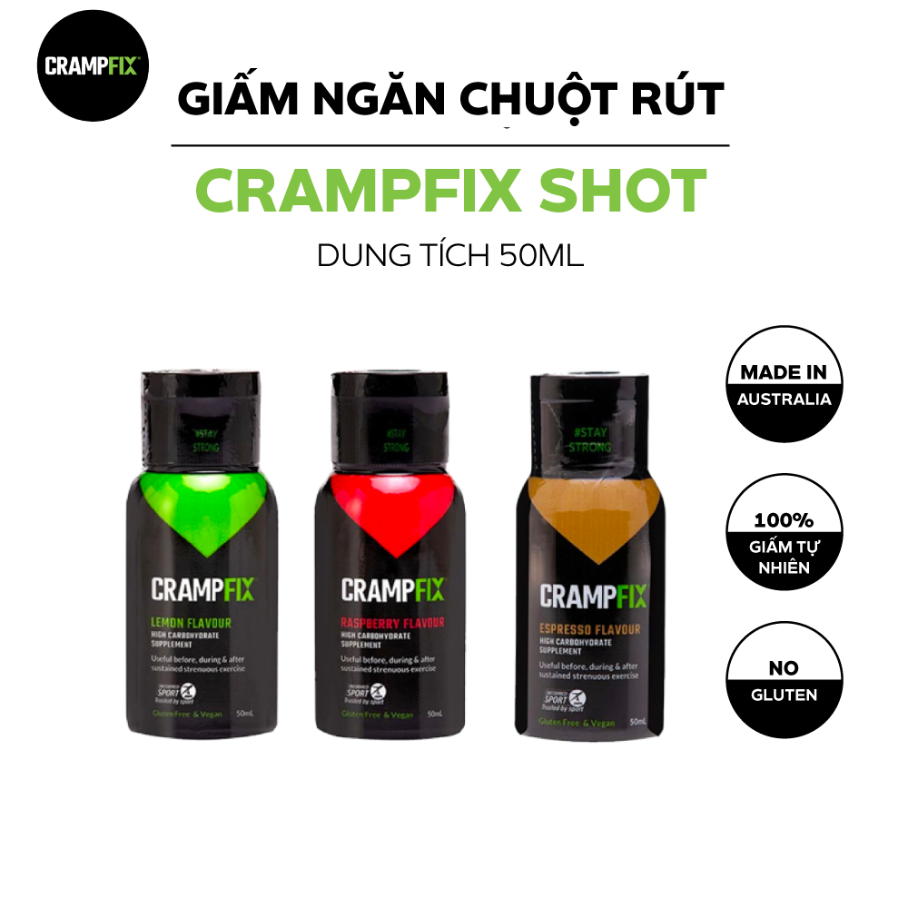  Giấm ngăn chuột rút Crampfix Shot 50ml 