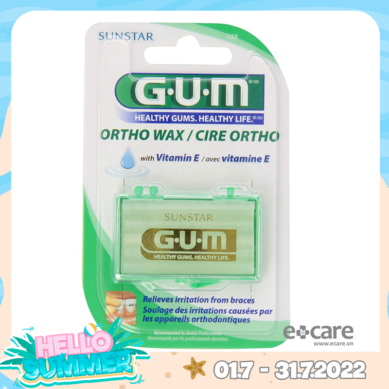 Sáp nha GUM Sunstar cho răng niềng