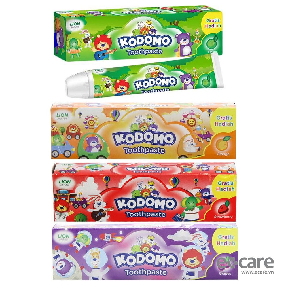 Kem đánh răng Kodomo vị trái cây cho bé 45g