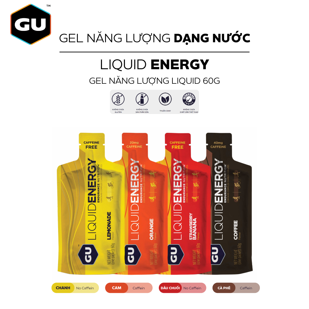  Gel Năng Lượng GU Liquid Energy 60g 