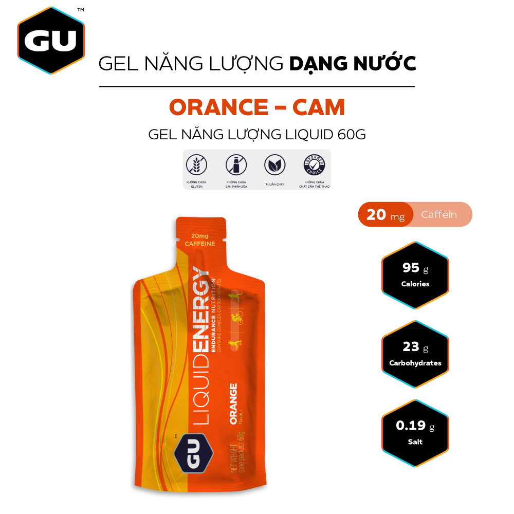  Gel Năng Lượng GU Liquid Energy 60g 