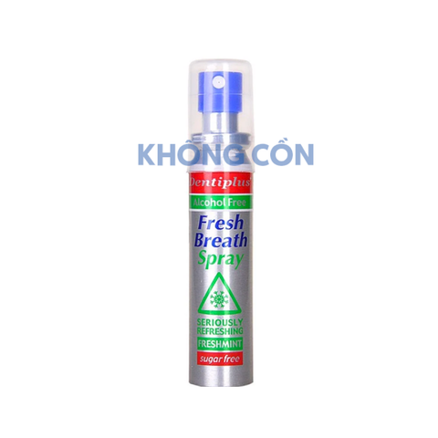  Chai xịt thơm miệng Dentiplus Fresh Breath Spray Fresh Mint 25ml 