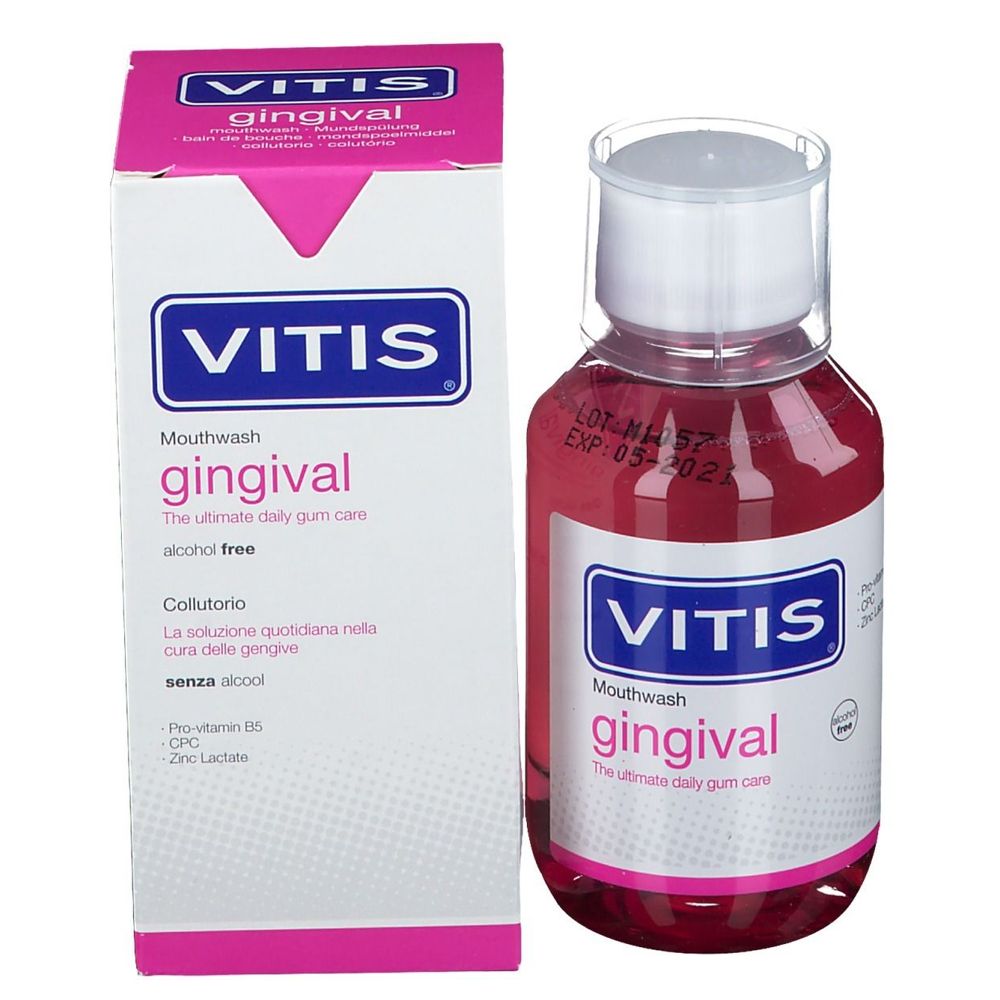  Nước súc miệng Vitis Gingival ngừa viêm nướu 150ml 