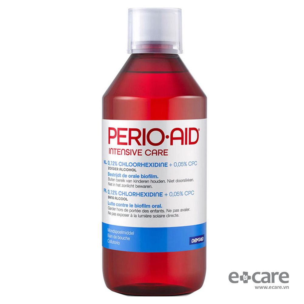  Nước súc miệng Perio-Aid Intensive Care ngừa viêm nướu 500ml 