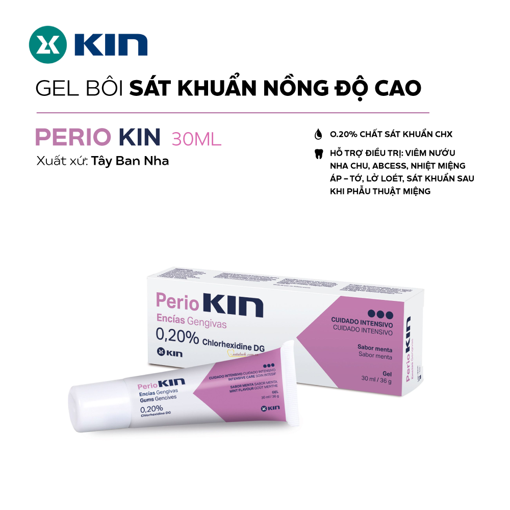 Gel bôi sát khuẩn PerioKin Tây Ban Nha 30ml