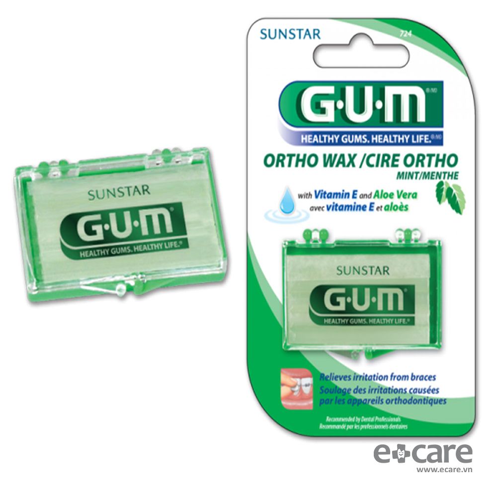 Sáp nha GUM Sunstar cho răng niềng