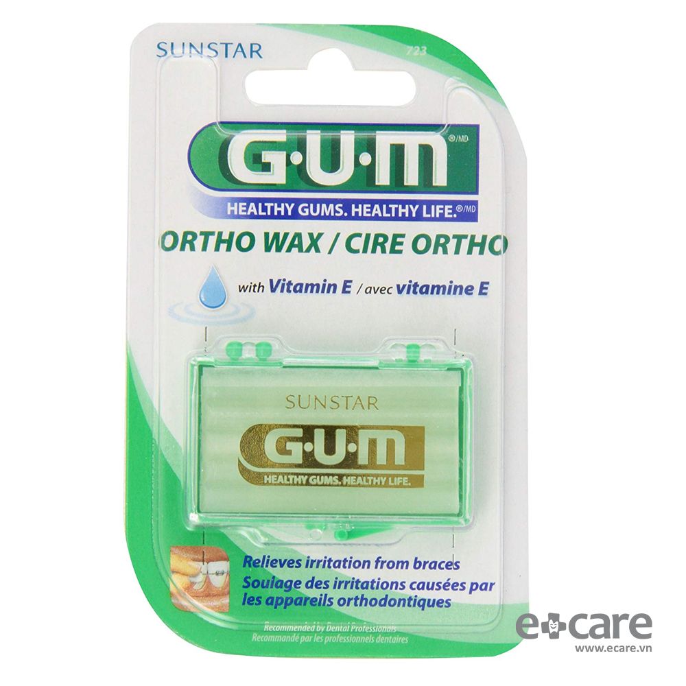 Sáp nha GUM Sunstar cho răng niềng