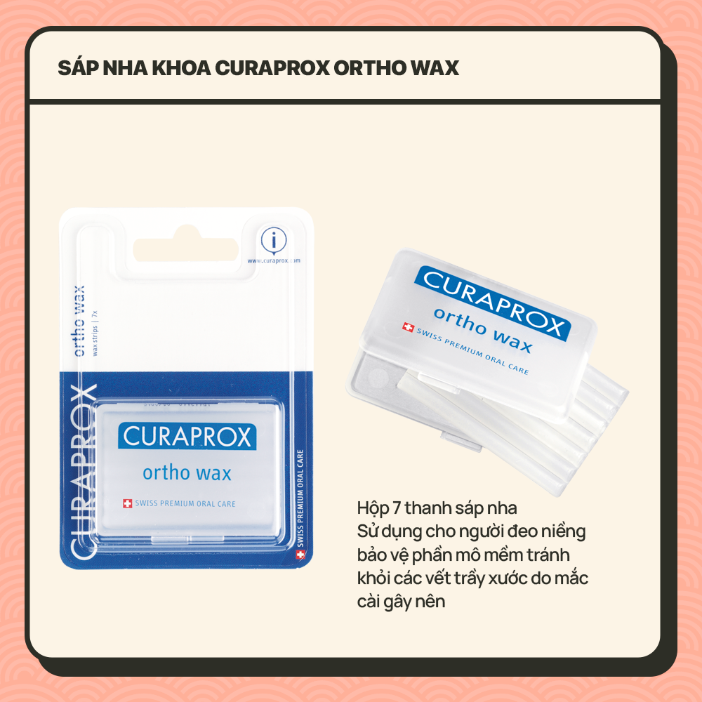 Bộ sản phẩm cho răng niềng Curaprox - combo 1