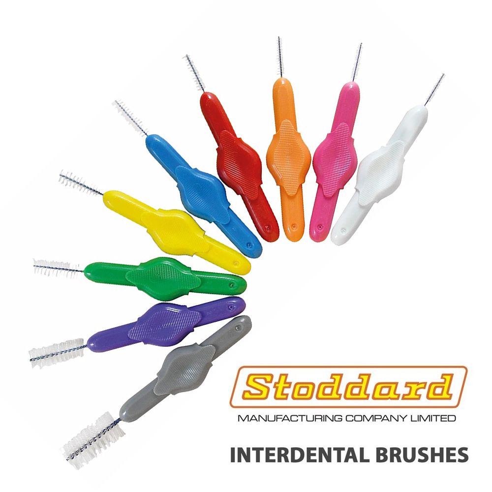 Tăm chải kẽ răng Stoddard 0.9 - đỏ