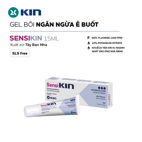  Sensikin Gel ngừa ê buốt răng 15ml 