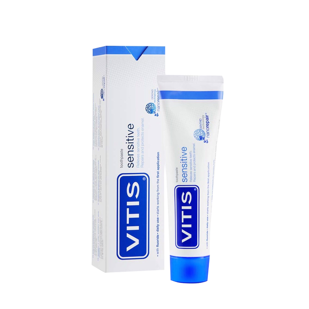  Kem đánh răng Vitis Sensitive ngừa ê buốt 100ml 