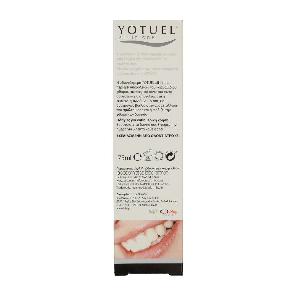 Kem đánh răng Yotuel Snowmint làm trắng răng 75ml