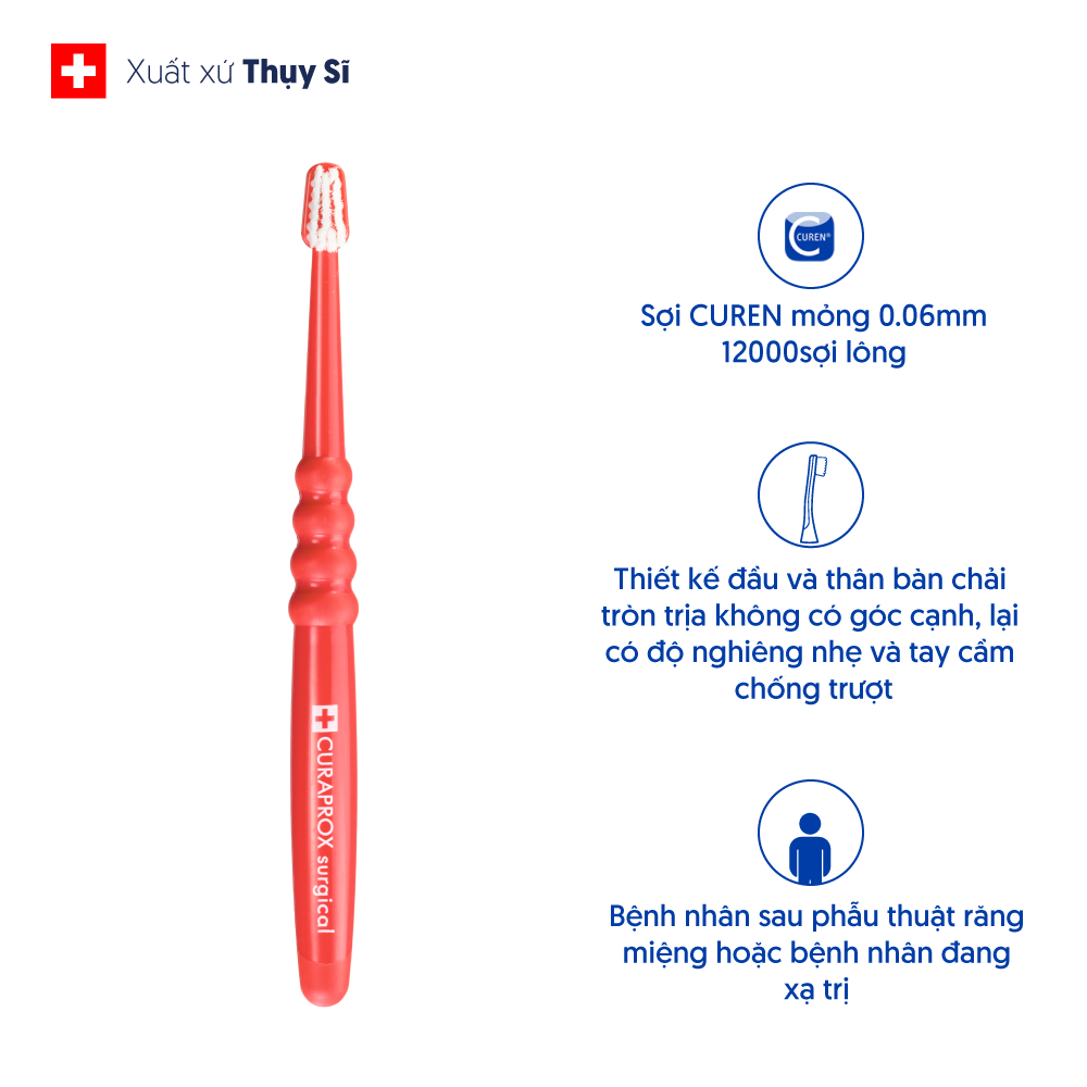Bàn chải răng Curaprox CS Surgical