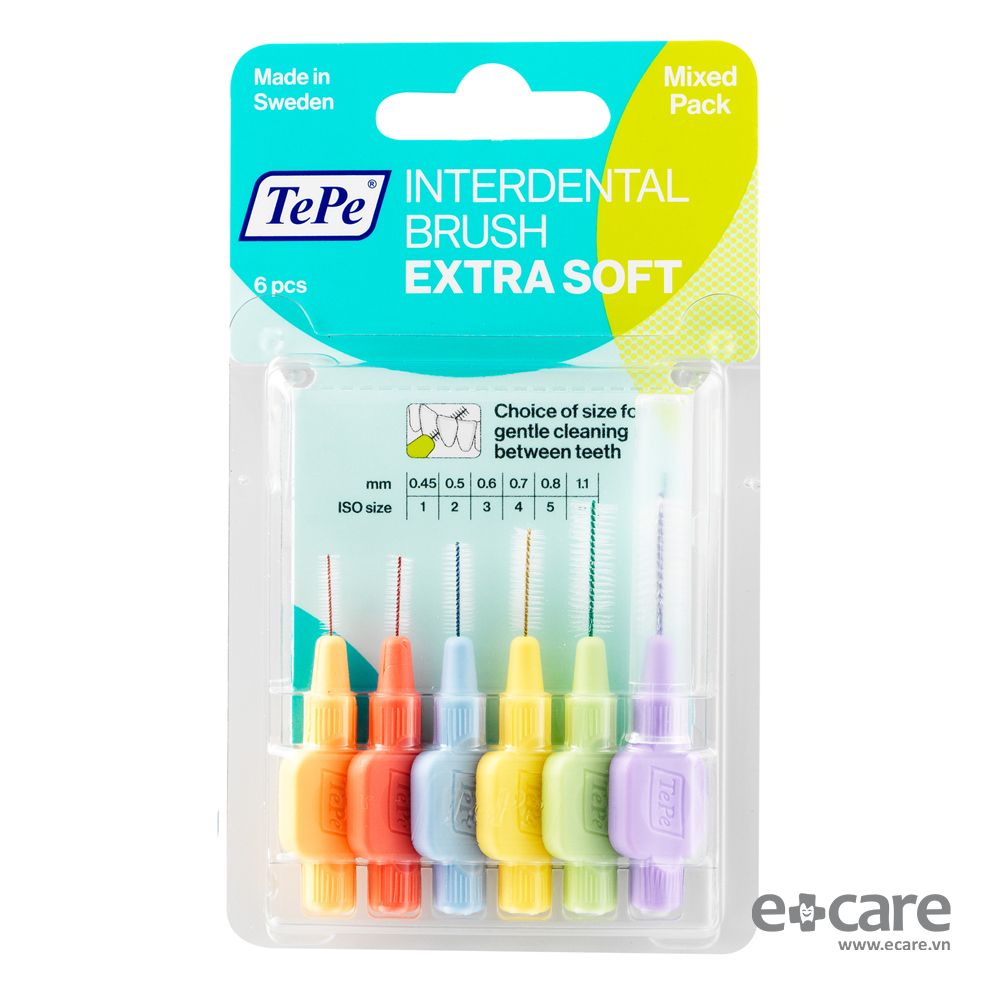 Bàn chải kẽ TePe Extra Soft Mix Size