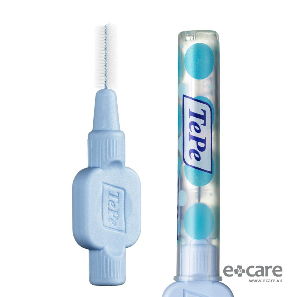Bàn chải kẽ TePe Extra Soft size 0.6mm (xanh dương)
