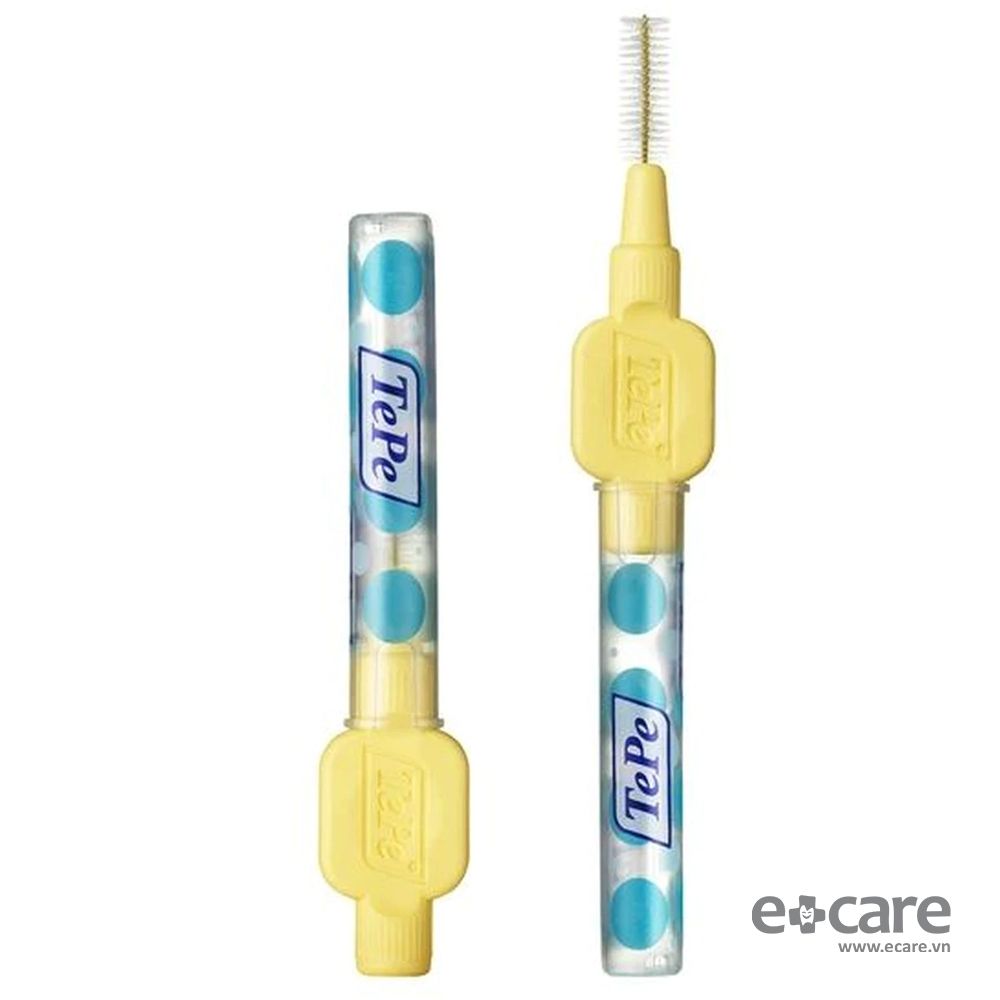 Bàn chải kẽ TePe Extra Soft size 0.7mm (màu vàng)