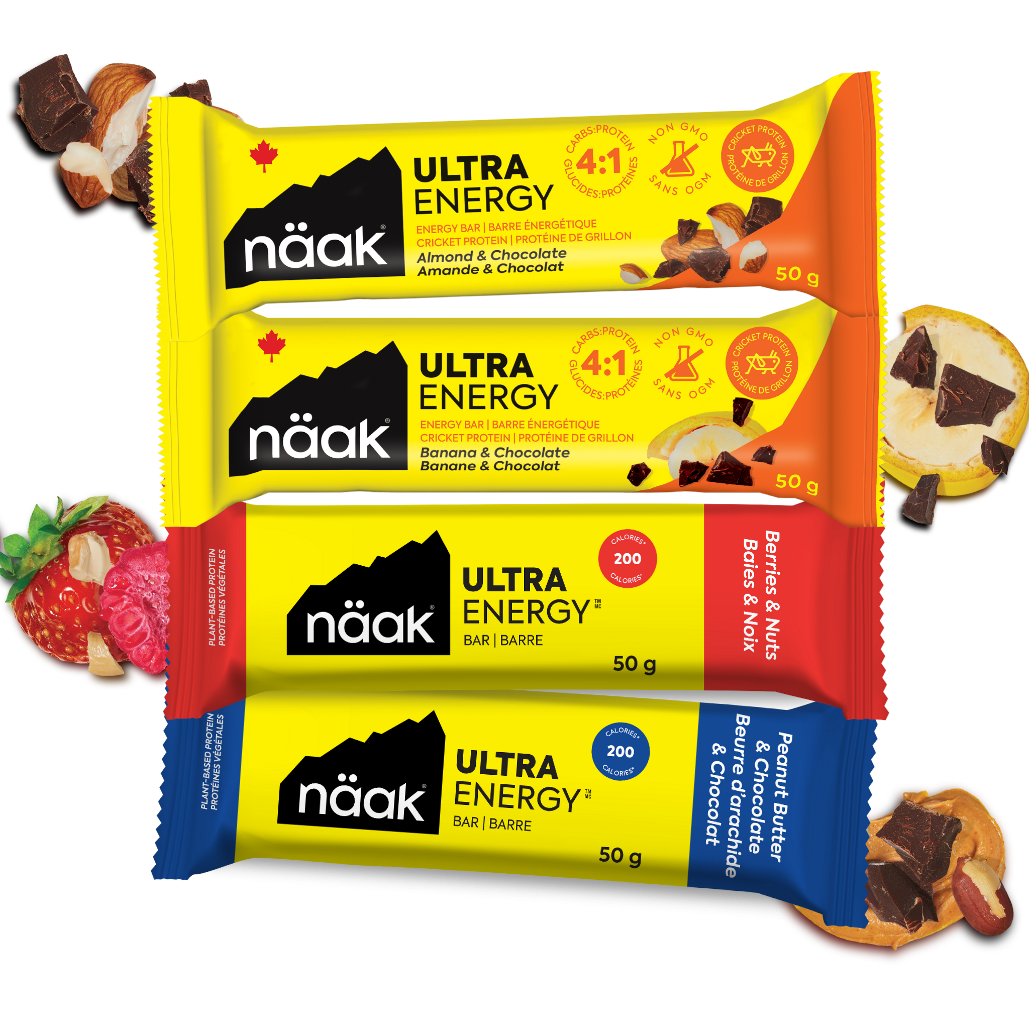 Thanh năng lượng Naak Ultra Energy Bar 50g