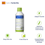  Nước súc miệng Vitis Orthodontic cho răng niềng 500ml 