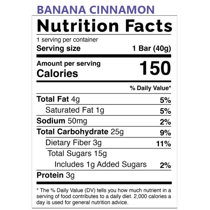 Thanh năng lượng Lecka Energy Bar 40g
