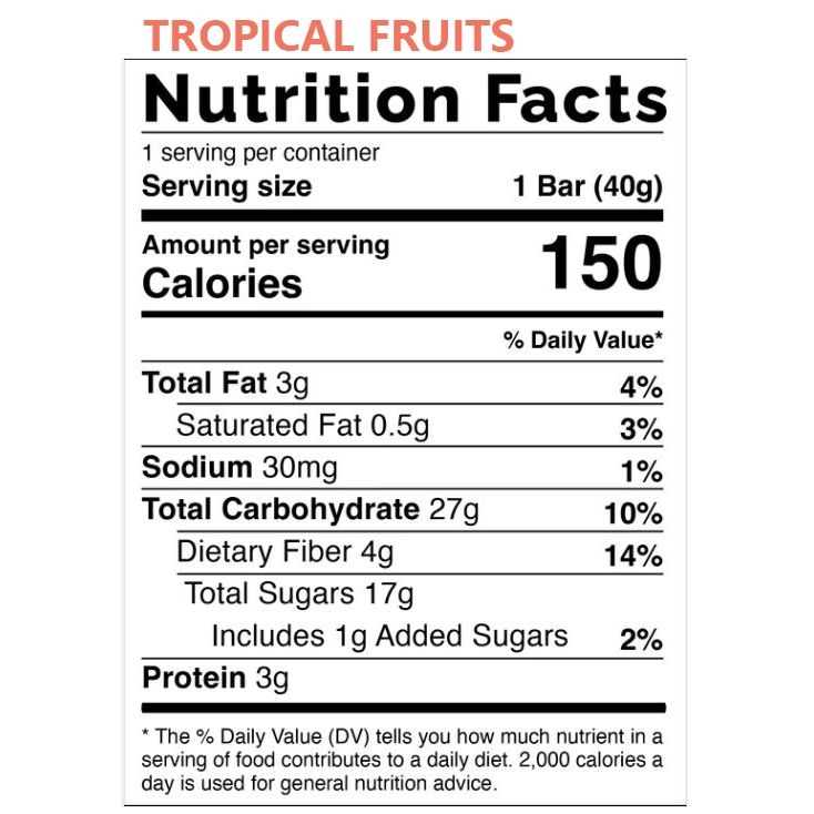Thanh năng lượng Lecka Energy Bar 40g