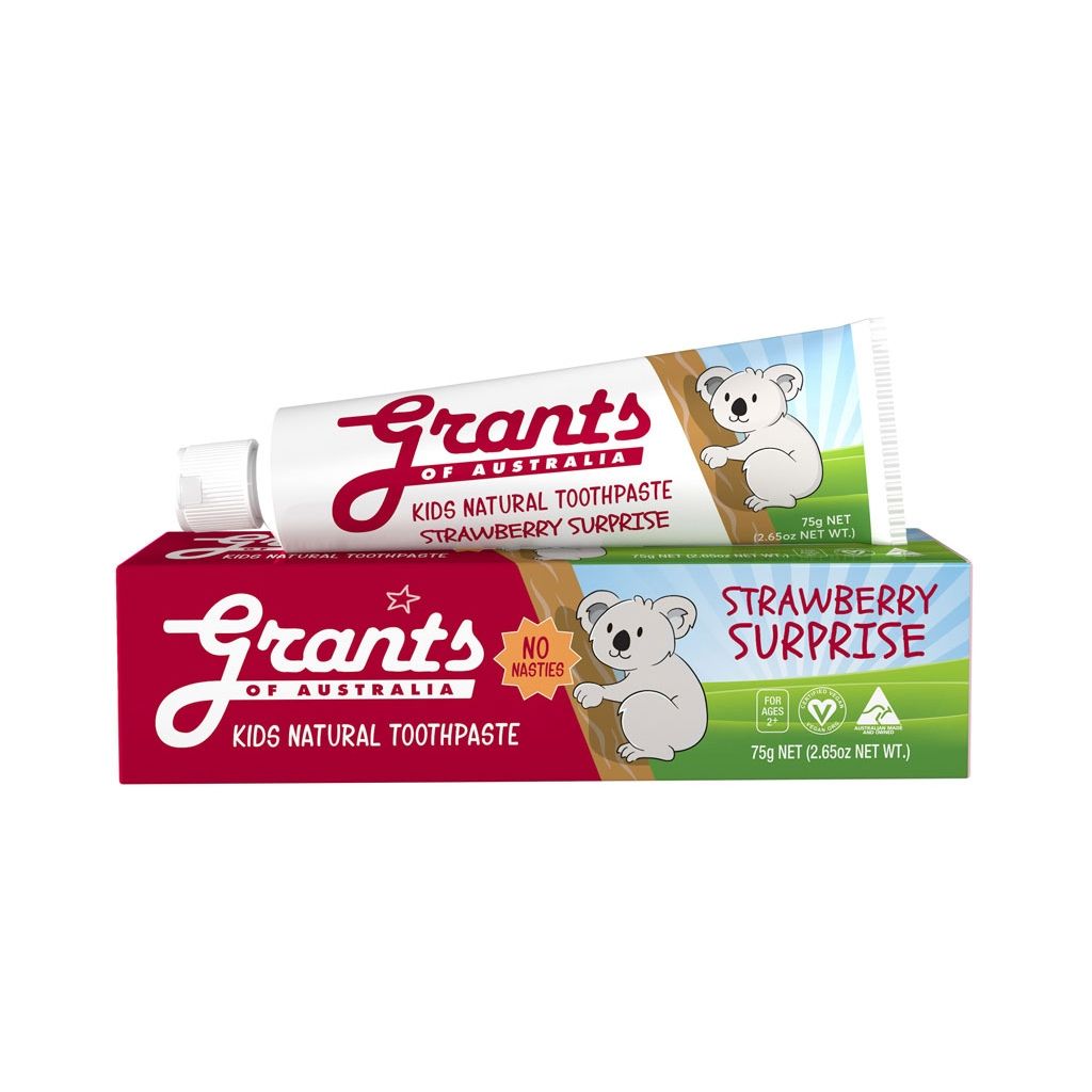 Kem đánh răng trẻ em Grants Of Australia Kids Natural Toothpaste 75g