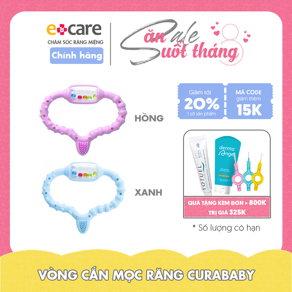  Vòng cắn mọc răng Curababy 