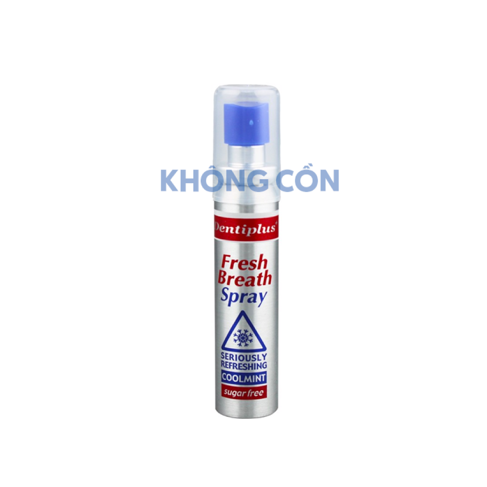  Chai xịt thơm miệng Dentiplus Fresh Breath Spray Cool Mint 25ml 