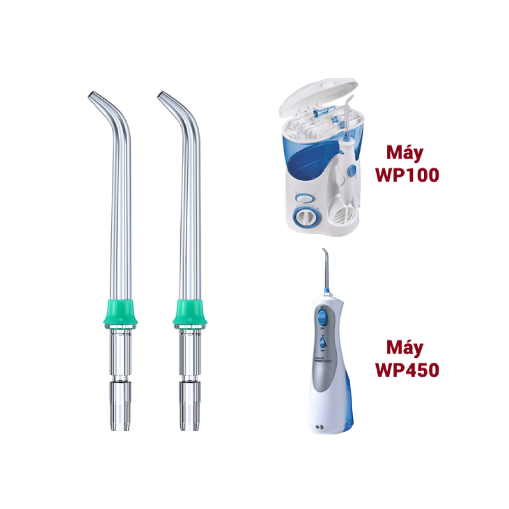  Bộ 2 đầu tăm nước JT100E cho máy Waterpik WP100/450 