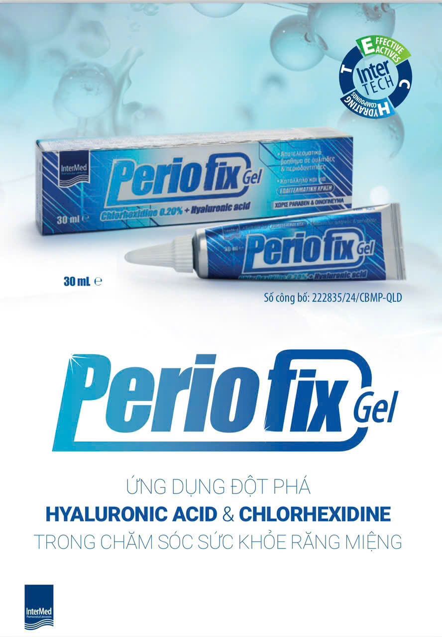 Gel bôi sát khuẩn Perio fix gel 30ml
