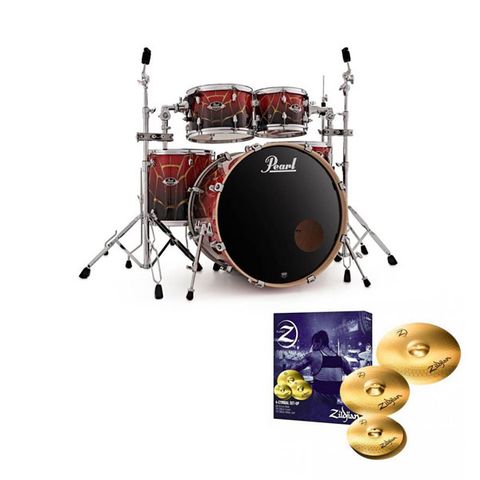 PEARL EXA 725 + HWP 830 + PLZ4PK ACOUSTIC DRUM SETS