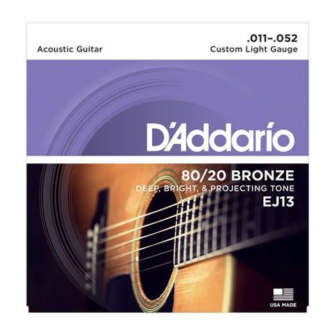 D’ADDARIO EJ13 Acoustic Guitar Strings