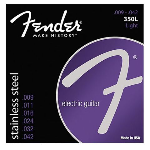 FENDER 350L Electric Guitar Strings 0730350403