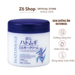 Kem dưỡng ẩm, dưỡng sáng da - Reihaku Hatomugi Moisturizing and Conditioning (300g)