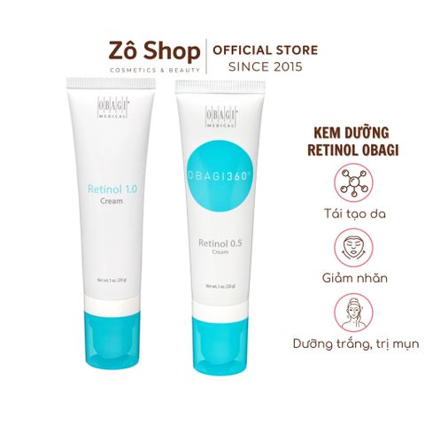 Kem dưỡng da trẻ hóa, ngừa mụn - Obagi 360 Retinol