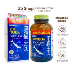 Viên uống dầu gan cá mập Orihiro (360 viên)