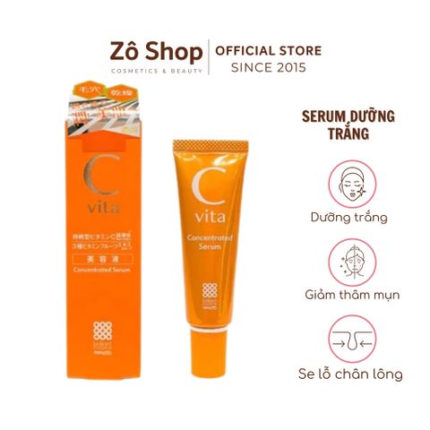 Serum dưỡng trắng, giảm thâm - Meishoku C Vita Concentrated Serum (30ml)