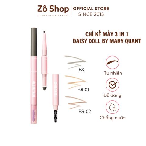 Chì kẻ mày 3 in 1 - Daisy Doll Brow Liner 0,4g