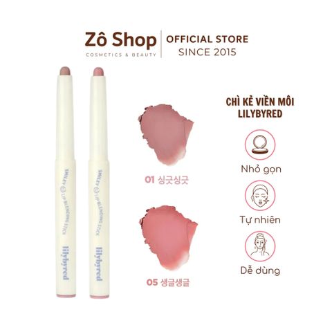 Chì kẻ viền môi Lilybyred Smiley Lip Blending Stick