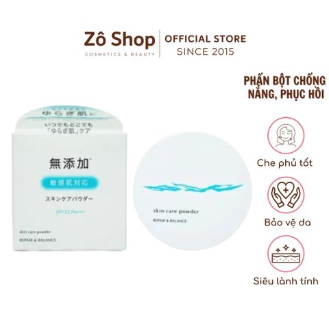 Phấn bột chống nắng, phục hồi, bảo vệ da - Meishoku Repair & Balance Skin Care Powder SPF32/PA+++ 6g